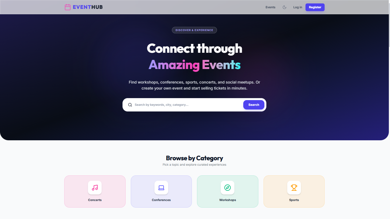 EventHub - Premium MERN Event Management System